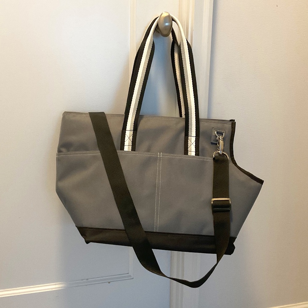 Super chic pet carrier - custom made and never used!